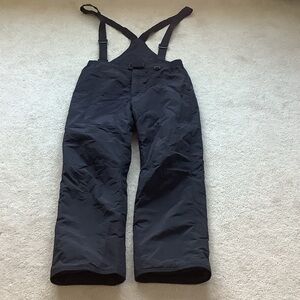 Men's Black Snow Pants, Large, Like New